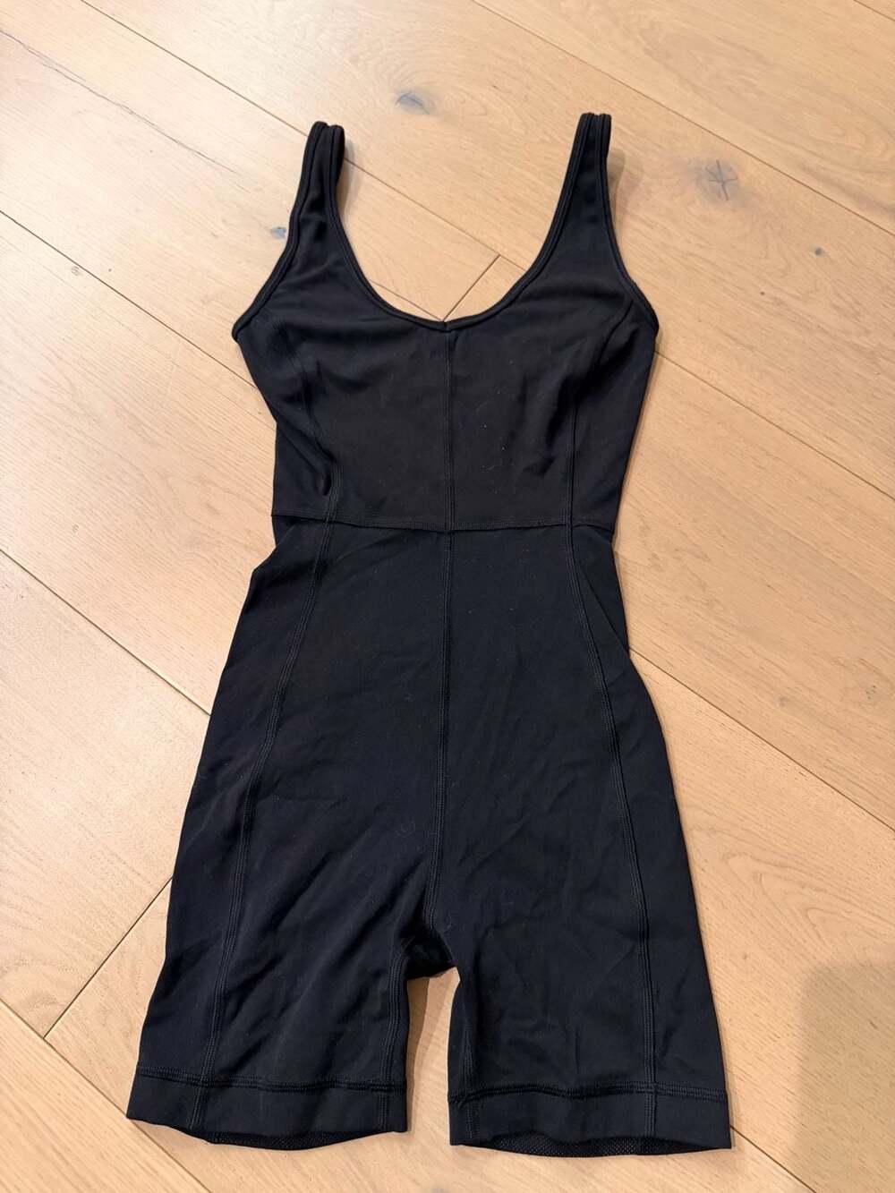 Lululemon Speedy Runsie Black Athletic Romper